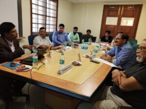 Meeting at IISc with Sri SK Gupta CME SWR[24 April 2019]