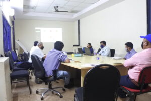Meeting at JSW